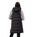 Black - Pack Shot - Regatta Womens-Ladies Ganella Long Length Gilet