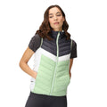 Quiet Green-Seal Grey - Lifestyle - Regatta Womens-Ladies Harrock II Baffled Gilet