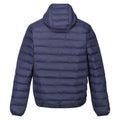 Navy-New Royal - Back - Regatta Mens Marizion Baffled Hooded Padded Jacket