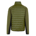 Nephrite Green-Black - Back - Regatta Mens Clumber IV Full Zip Hybrid Jacket