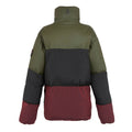 Dark Khaki-Black - Back - Regatta Mens Christian Lacroix Barbegal Baffled Padded Jacket