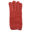 Mineral Red - Back - Regatta Womens-Ladies Multimix IV Winter Gloves