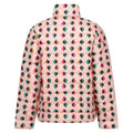 Pink - Back - Regatta Womens-Ladies Orla Kiely Tiny Elm Baffled Padded Jacket