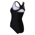 Black - Lifestyle - Regatta Womens-Ladies Active II One Piece Swimsuit