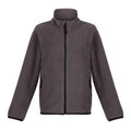 Seal Grey - Front - Regatta Childrens-Kids Microfleece Full Zip Fleece Jacket