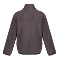 Seal Grey - Back - Regatta Childrens-Kids Microfleece Full Zip Fleece Jacket