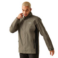 Crocodile-Black - Side - Regatta Great Outdoors Mens Outdoor Classic Matt Hooded Waterproof Jacket