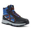 Olympian Blue-Black-Tango - Front - Regatta Mens Vendeavour Walking Boots