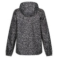 Berry Bubble Black - Back - Regatta Womens-Ladies Orla Kiely Pack-It Printed Waterproof Jacket