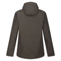 Dark Khaki - Back - Regatta Womens-Ladies Broadia Waterproof Jacket