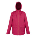 Deep Pink - Front - Regatta Womens-Ladies Broadia Waterproof Jacket