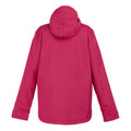 Deep Pink - Back - Regatta Womens-Ladies Broadia Waterproof Jacket