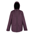 Deep Plum - Front - Regatta Womens-Ladies Broadia Waterproof Jacket