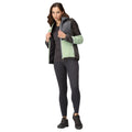 Quiet Green-Seal Grey - Lifestyle - Regatta Womens-Ladies Trutton II Baffled Hooded Jacket