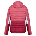 Rumba Red-Mineral Red - Back - Regatta Womens-Ladies Harrock II Baffled Hooded Jacket