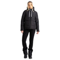 Black - Pack Shot - Dare 2B Womens-Ladies Society Padded Jacket