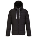 Black - Front - Dare 2B Womens-Ladies Society Padded Jacket