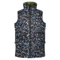 Berry Bubble Blue - Front - Regatta Womens-Ladies Orla Kiely Printed Body Warmer