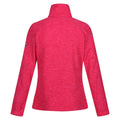 Hot Pink - Back - Regatta Womens-Ladies Azaelia Marl Full Zip Fleece Jacket