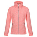 Shell Pink - Front - Regatta Womens-Ladies Azaelia Marl Full Zip Fleece Jacket