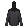 Ash-Black - Front - Regatta Mens Wentwood VIII 3 in 1 Waterproof Jacket