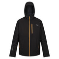 Black-Orange Pepper - Lifestyle - Regatta Mens Wentwood VIII 3 in 1 Waterproof Jacket