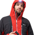 Danger Red-Ash - Pack Shot - Regatta Mens Sacramento IX 2 In 1 Waterproof Jacket