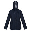 Navy - Front - Regatta Womens-Ladies Bayla Waterproof Jacket