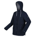 Navy - Side - Regatta Womens-Ladies Bayla Waterproof Jacket