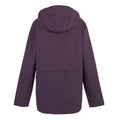 Deep Plum - Back - Regatta Womens-Ladies Bayla Waterproof Jacket