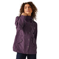 Deep Plum - Side - Regatta Womens-Ladies Bayla Waterproof Jacket