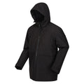 Black - Side - Regatta Mens Larrick Waterproof Jacket