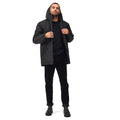 Black - Pack Shot - Regatta Mens Larrick Waterproof Jacket