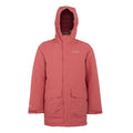 Mineral Red-Rumba Red - Front - Regatta Childrens-Kids Farbank Ski Jacket