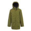 Nephrite Green-Black - Front - Regatta Childrens-Kids Farbank Ski Jacket