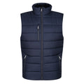 Navy-Seal Grey - Front - Regatta Mens Navigate Thermal Body Warmer