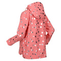 Shell Pink - Lifestyle - Regatta Childrens-Kids Baybella Polka Dot Waterproof Jacket