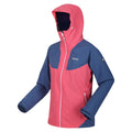 Fruit Dove-Dusty Denim - Side - Regatta Womens-Ladies Raddick Waterproof Jacket