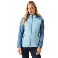 Clear Sky-Coronet Blue - Back - Regatta Womens-Ladies Andreson VIII Hybrid Jacket