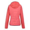 Peach Bloom-Seal Grey - Back - Regatta Womens-Ladies Andreson VIII Hybrid Jacket