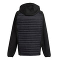 Black-Orange Pop - Back - Regatta Mens Navigate Quilted Hybrid Jacket