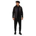 Black-New Royal - Lifestyle - Regatta Mens Navigate Quilted Hybrid Jacket