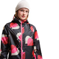 Shadow Elm Pink - Lifestyle - Regatta Womens-Ladies Orla Kiely Pack-It Leaves Waterproof Jacket