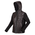 Black - Side - Regatta Womens-Ladies Kelton Baffled Padded Jacket