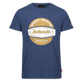 Dark Denim - Front - Regatta Mens Original Workwear Cotton T-Shirt