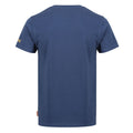 Dark Denim - Back - Regatta Mens Original Workwear Cotton T-Shirt