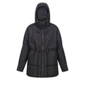 Darkest Forest Green - Front - Regatta Womens-Ladies Rurie Baffled Padded Jacket