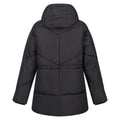 Darkest Forest Green - Back - Regatta Womens-Ladies Rurie Baffled Padded Jacket