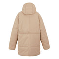 Warm Taupe - Back - Regatta Womens-Ladies Rurie Baffled Padded Jacket