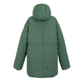 Darkest Forest Green - Back - Regatta Womens-Ladies Rurie Baffled Padded Jacket